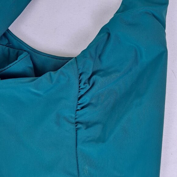 Lulu's size Small Green Scoop Neck Bikini Swim Top NWT - Picture 7 of 11